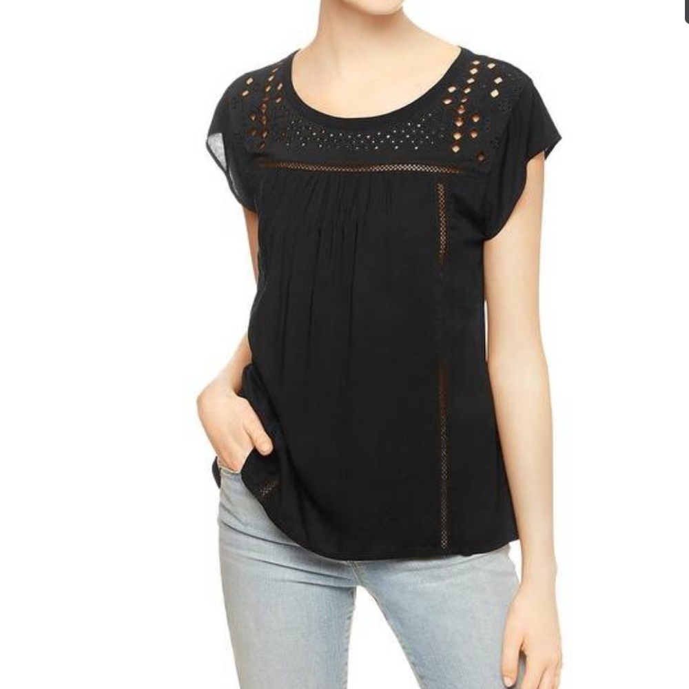 Sanctuary Black Blouse